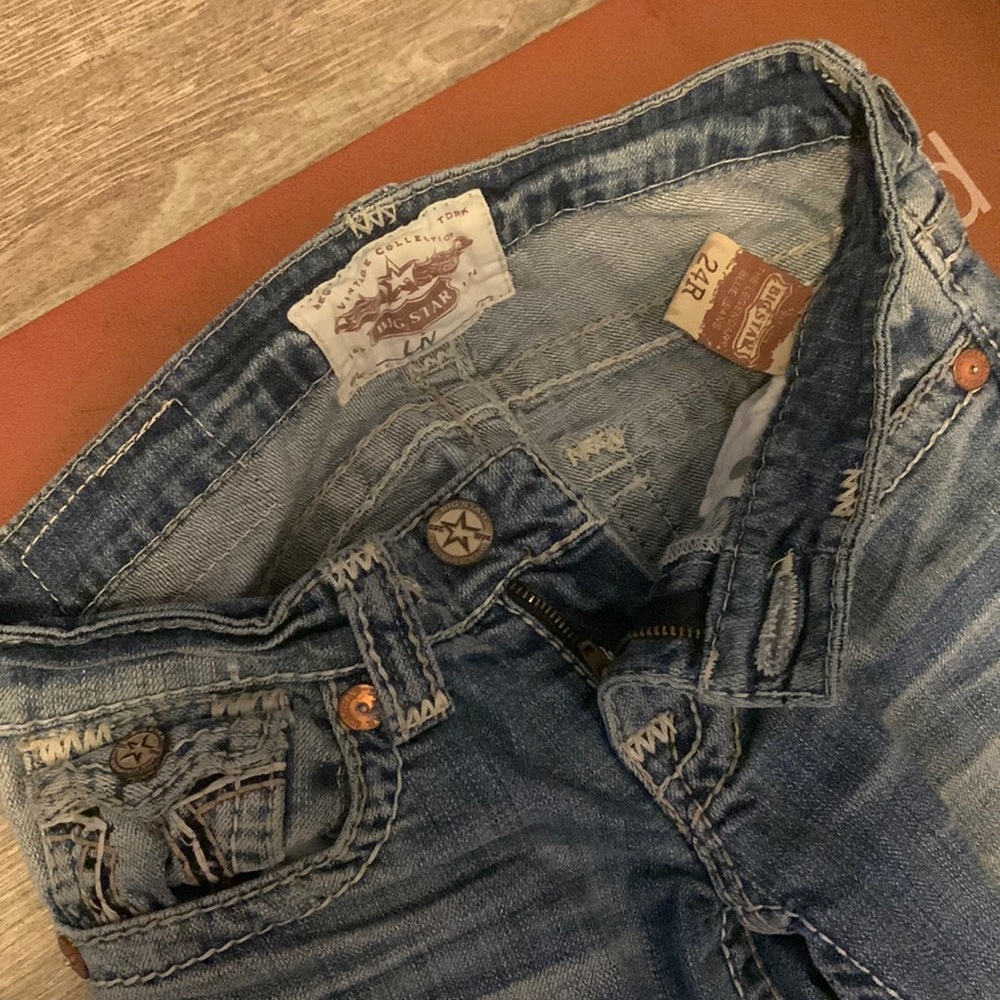 Big star lightly worn jeans maybe a few times like new
